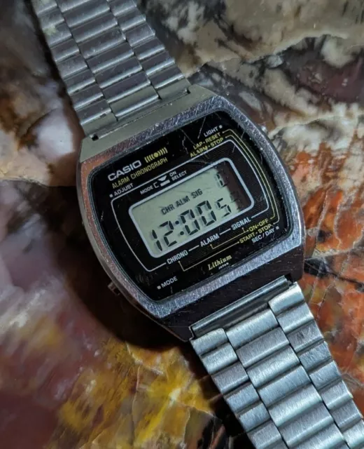 Casio alarm shop chrono lithium