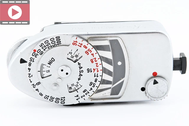 Leica Light MR Meter MR-4 MR4 Silver for M2 M3 M4 From JAPAN[Near MINT] #268