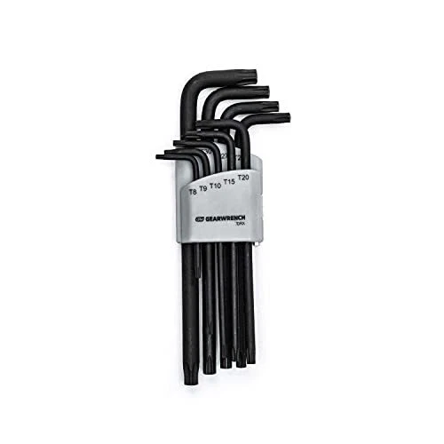 Gearwrench 83522 9 Piece Torx Long Arm Hex Key Set