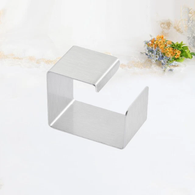 Storage Rack Wall Mounted Hooks Stainless Steel S Hooks No Punching