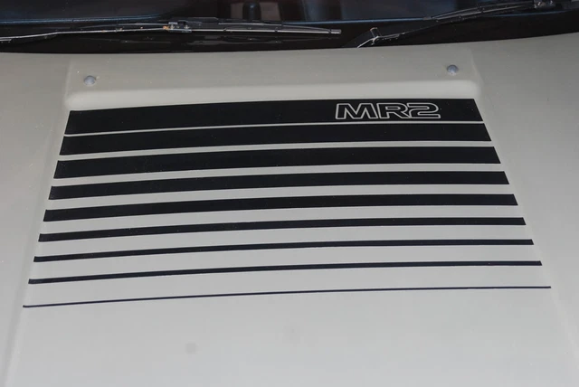 TOYOTA MR2 MK1 RARE MK1a SIDE AND BONNET STRIPES / DECALS / STICKERS ...