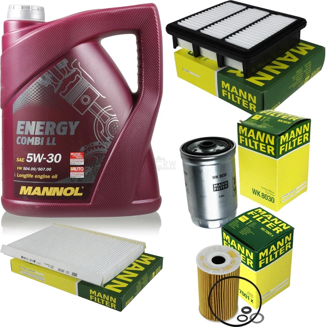 MANNOL 6 L Energy Premium 5W-30 Mann Per VW Nuovo Maggiolino 9C1 1C1 2.3 EUR 109,33 - IT - Foto 6