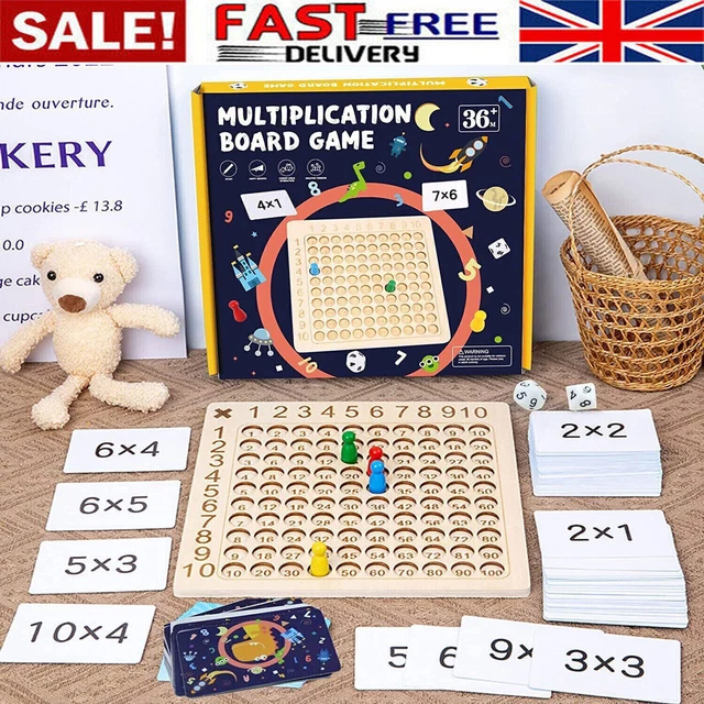 Professional Math Operation Board Puzzles Montessori Teaching Tool Math Number W