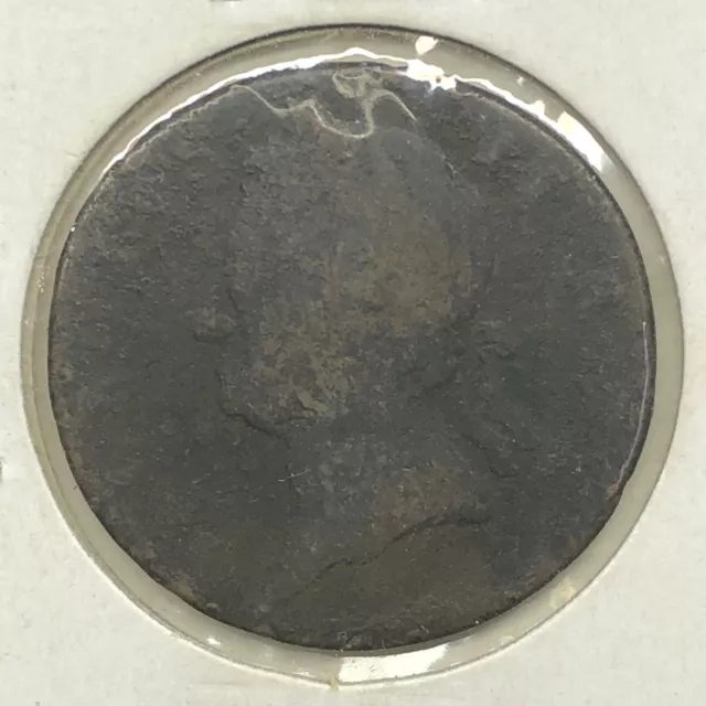 United Kingdom Irish Half Penny, King George II, 1760 (M2)