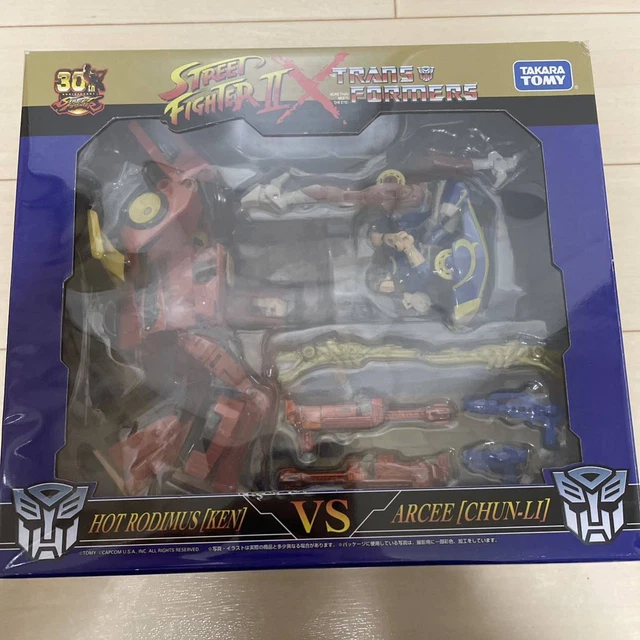 Transformers Street Fighter 2 Ken Chun Li