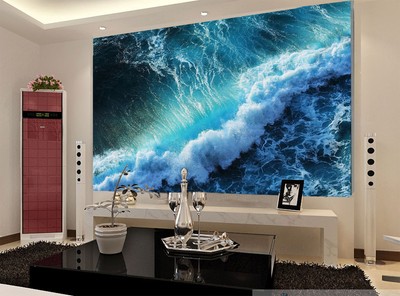 eBay 3D Belles Vagues 62 Photo Papier Peint en Autocollant Murale Plafond Chambre Art 