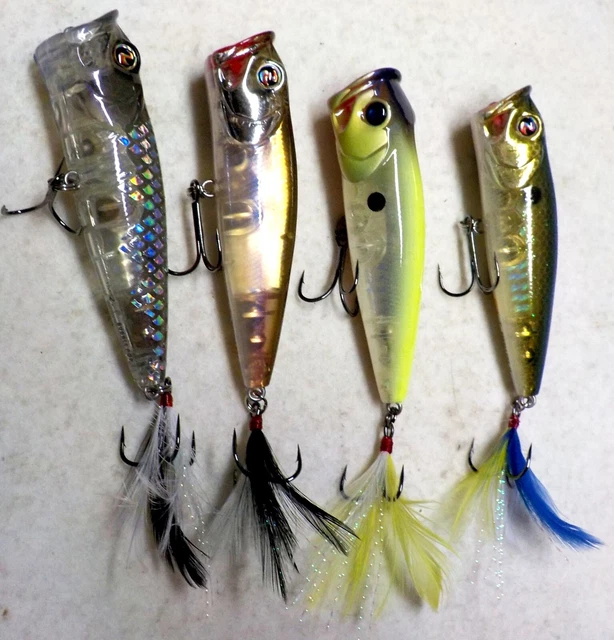 RIVER 2 SEA Bubble Popper Topwater Bass Pike Fishing Lure Choice $16.15 ...
