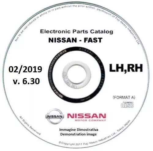 Nissan / Infiniti Epc Fast 02/2019 V.6.30 El-Er-Ca-Us-Gl-Gr Spare Parts Catalog