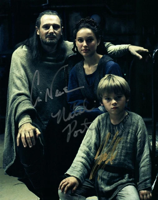 Liam Neeson Lloyd Portman autographed 8x10 Photo signed autograph Pic with COA