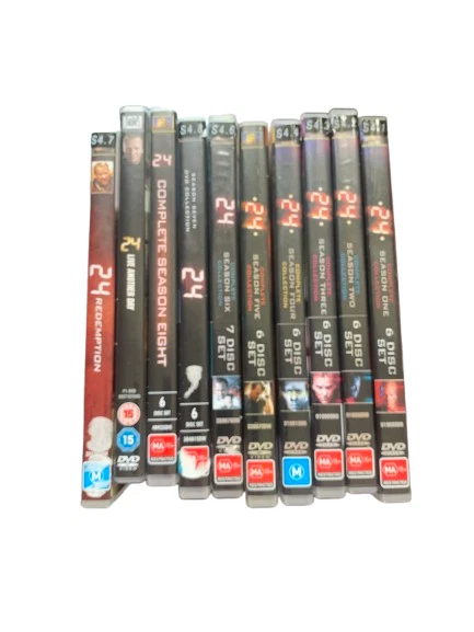 海外ドラマ 24 TWENTY FOUR シーズン1〜8 全巻&リデンプション DVD