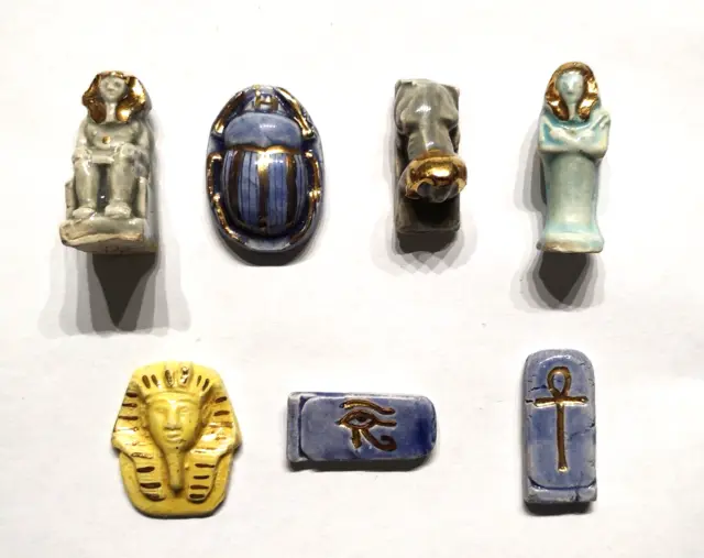 Série complète de Fèves MH EGYPTE Petit modèle Filet or MOULIN A HUILE * 166