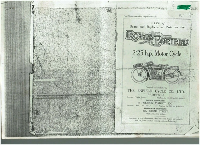 royal enfield spare parts dealership cost