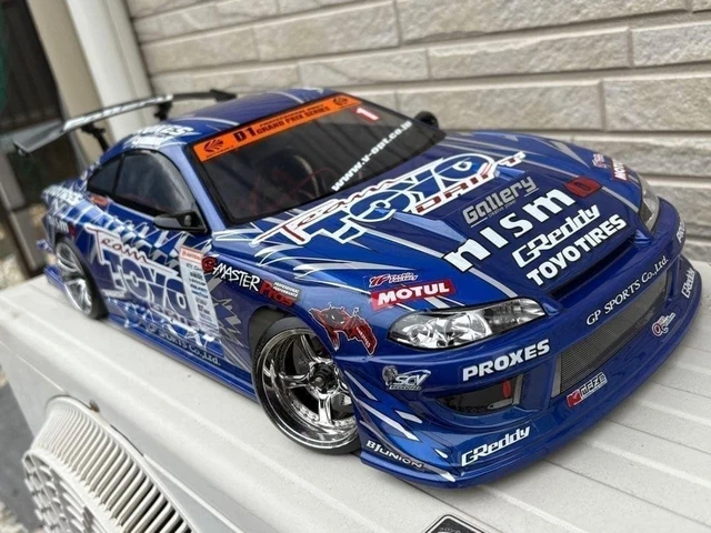 TEAM TOYO GP Sports Nissan Silvia S15 D1 RC Drift Body 1/10 Painted ...