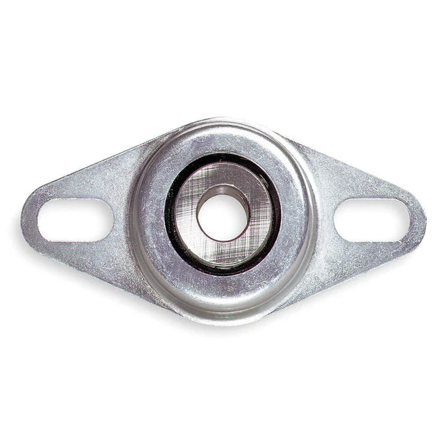 DAYTON 4X728 2 Bolt Flange Brg,Radial Ball,5/8in Bore