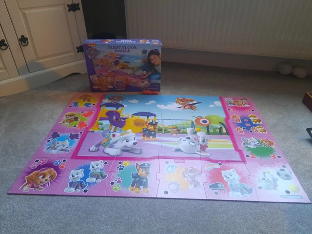 PAW PATROL INTERACTIVE Electronic Learning Giant Floor Puzzle £4.50 ...