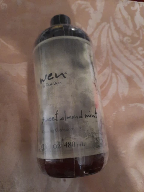 Wen by Chaz Dean Sweet Almond Mint Cleansing Conditioner Shampoo 16 oz