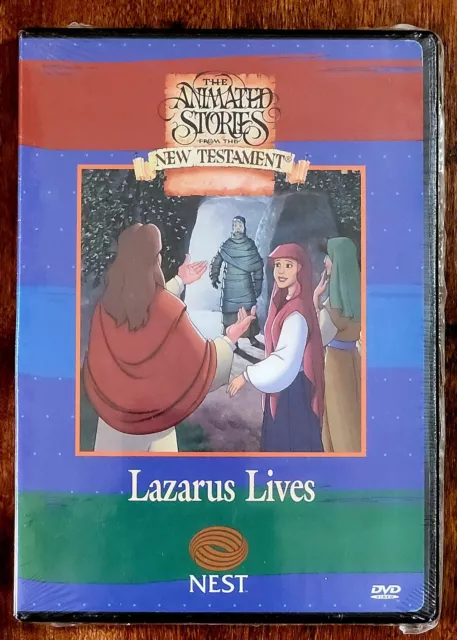 The Animated Stories From The New Testament: Lazarus Lives NEST, DVD, New Seal