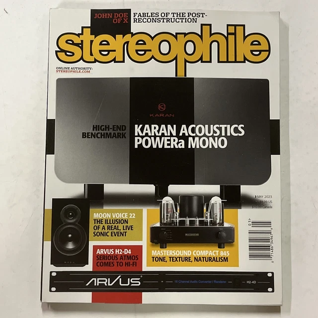 Stereophile Magazine May 2023 Issue Karan Acoustics Powera Mono