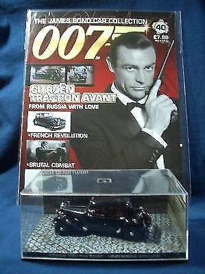 1/43 Bond Car From Russia With Love Traction Avant Magazine