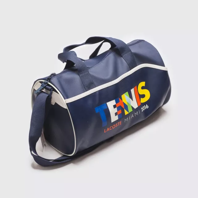 Lacoste Sport Roll Bag Tennis Miami 2016 Blue Duffel Lacoste Sport Roll Bag Tennis Miami 2016 Blue Duffel