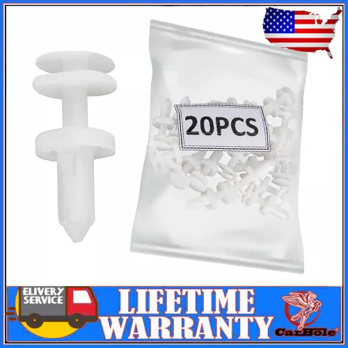 20pcs Retainer Clip Door Trim Panel Push Type Fits For GM Truck Buick Chevrolet