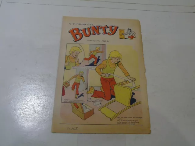 BUNTY Comic - No 788 - Date 10/02/1973 - UK Paper Comic