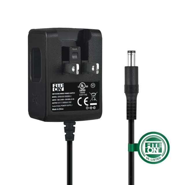 UL 5ft Power Adapter Charger for Double Power DOPO Tablet TD-1010 TD1010 5V 2A