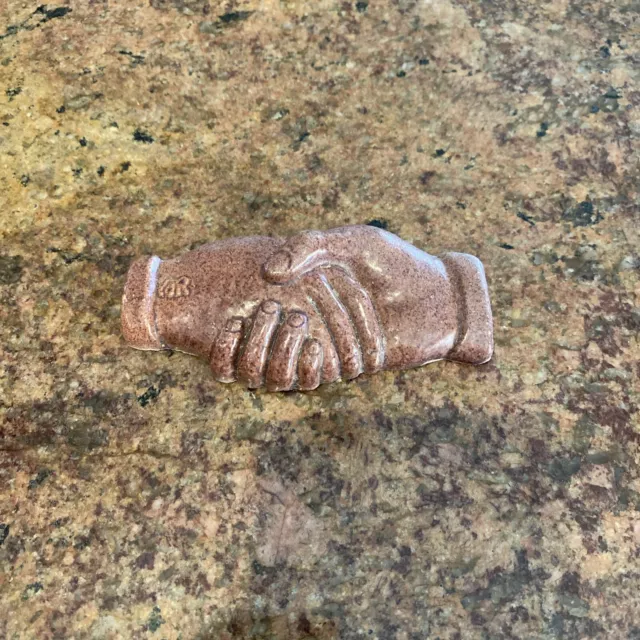 Vintage Odd Fellows Hands Mercer Moravian Pottery & Tile Works Bucks Co, Pa