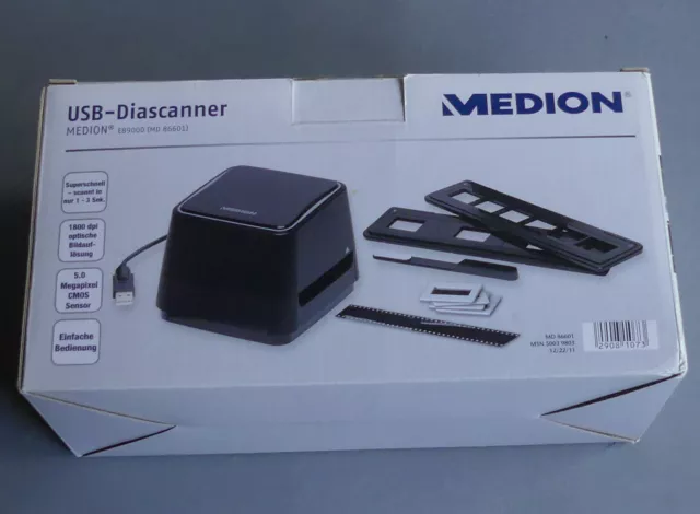 USB Diascanner Medion E89000(MD 86601 NEU!