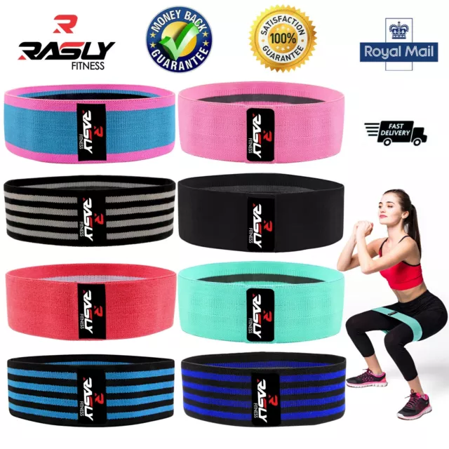 Resistance Booty Bands Exercise Loop Fitness Set Gym Glutes Workout Yoga Latex