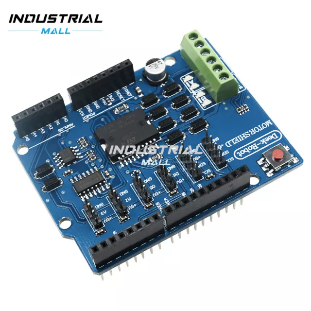 L298P Shield R3 DC Motor Driver 2A H-Bridge 2 way For Arduino UNO 2560 New