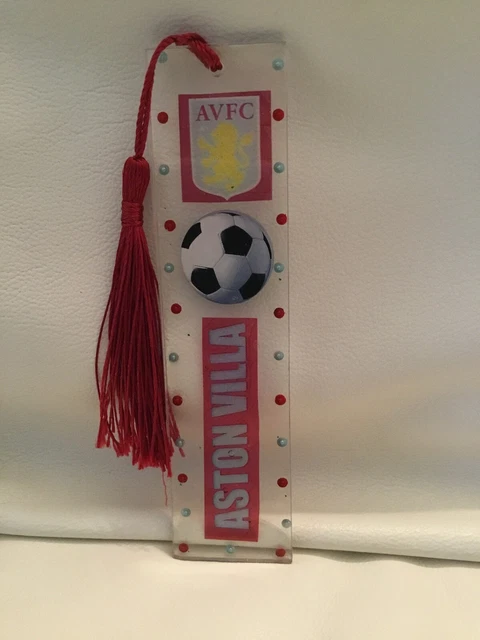 Your choice of handmade Resin bookmarks.. football club themed