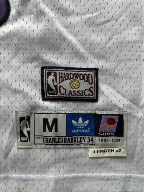 VINTAGE ADIDAS HARDWOOD Classics Phoenix Suns Charles Barkley NBA Jersey Size M PicClick