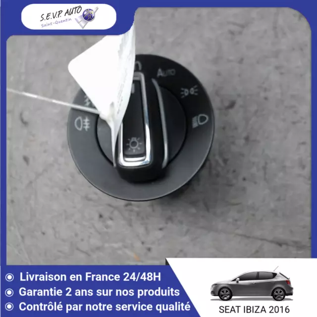 🇫🇷  Commande Eclairage Seat Ibiza ♻️ 5G0941431Afwzu