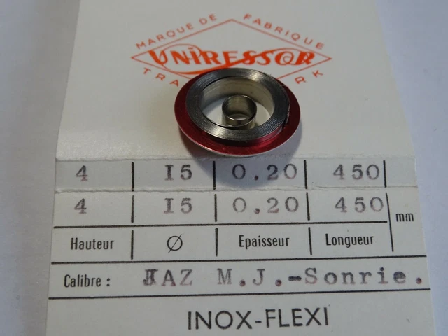 Ressort De Sonnerie Pour Réveil JAZ - Pièce Horlogerie De Rechange