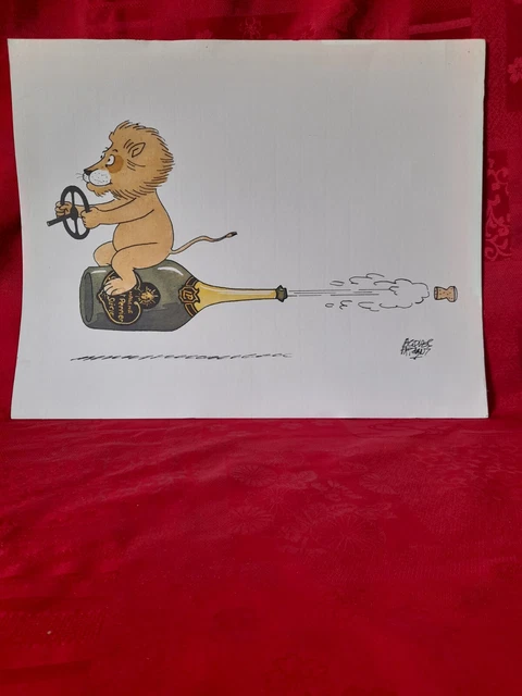 affiche champage laurent perrier 1987 jacques Faisant