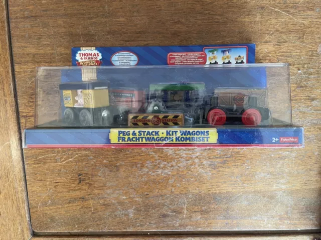 2014 Fisher Price Thomas Train International Peg & Stack! New!