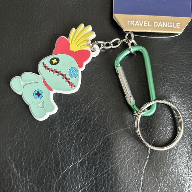 DISNEY LILO & Stitch Scrump Primark Travel Dangle Keychain Holiday £4.