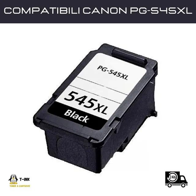 Cartucce PG 545XL 545 XL Nero per Canon Pixma IP2840 IP2850 MX490 MG2550 MG2950S