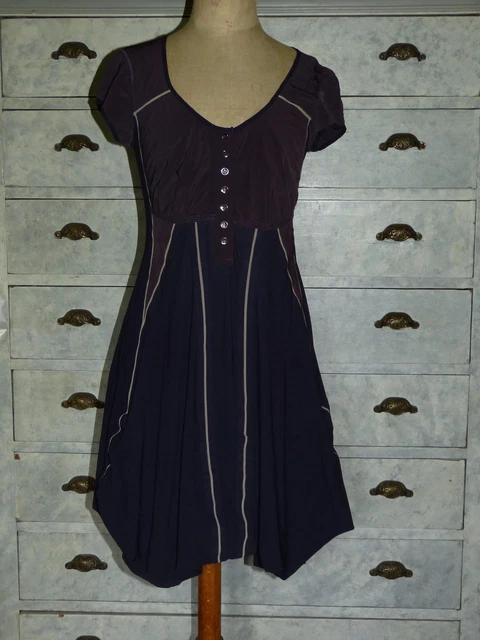 Robe Tunique Marithé François Girbaud Taille 36/38 Bleue - Occasion En Très Bon état