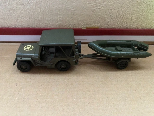 JEEP WILLYS + REMORQUE atlas neuf - Collection