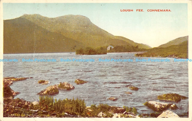 R176093 Lough Fee. Connemara. Carbo Colour. Valentine. 1951
