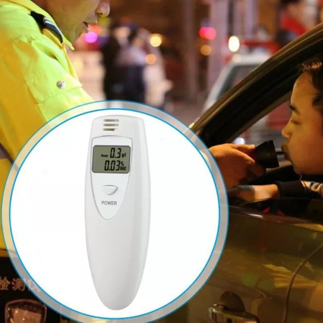 Professional LCD Digital Breath-Alcohol Tester Breathalyser Police Analyzer UK A 3