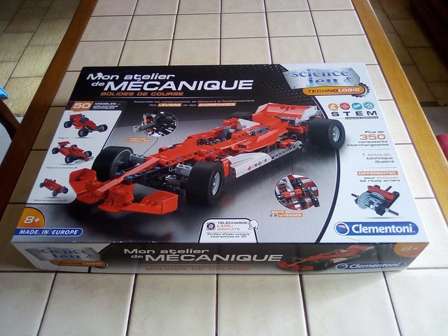 MON ATELIER DE MÉCANIQUE Bolides de course - Science & jeu Technologic ...