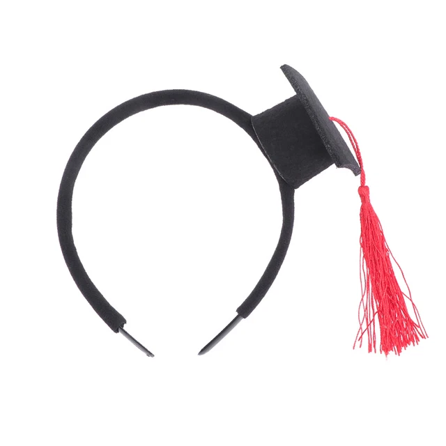 Creative Tassel Hat Piece for Graduation Decoration Gifts Kids Adults