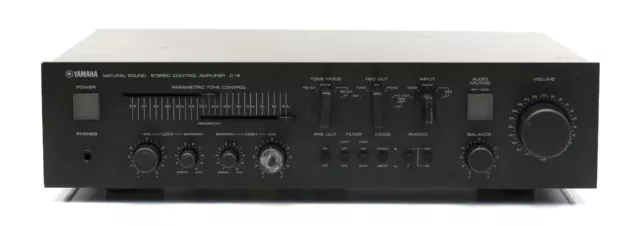 Yamaha C 6 C6 Natural Sound Stereo Control Pre Amplifier Vorverstärker