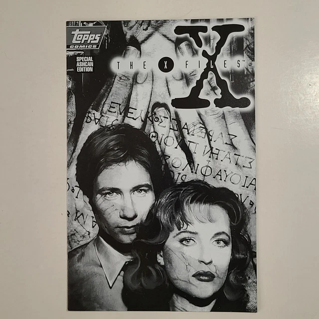 The X-Files Special Ashcan Edition Comic Book #1 B&W Variant, NM (Topps, 1995)