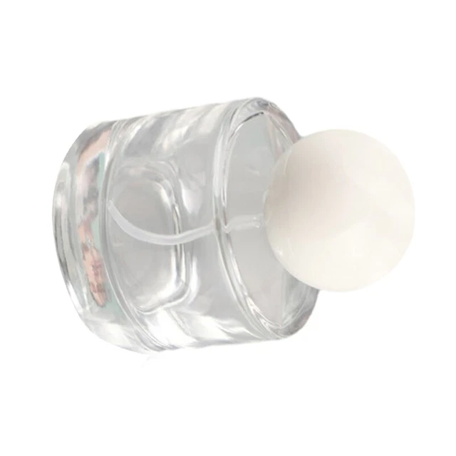 PERFUMES BOTTLE RETRO Refillable Perfumes Bottle Empty Clear Glass