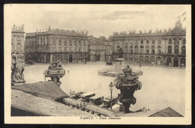 carte postale ancienne - NANCY - place stanislas