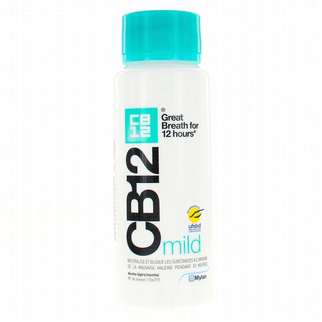 CB12 mild bain de bouche 250ml